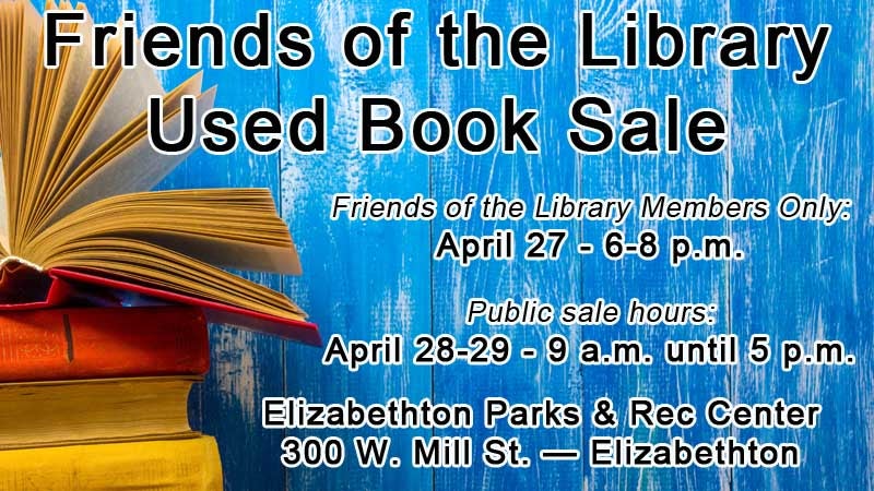 library used book sale