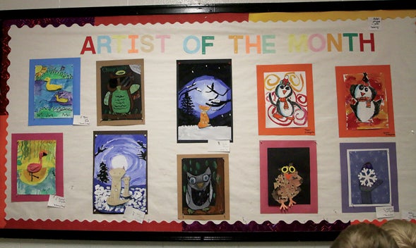 Blacklight Gallery at Valley Forge Elementary School - www.elizabethton ...