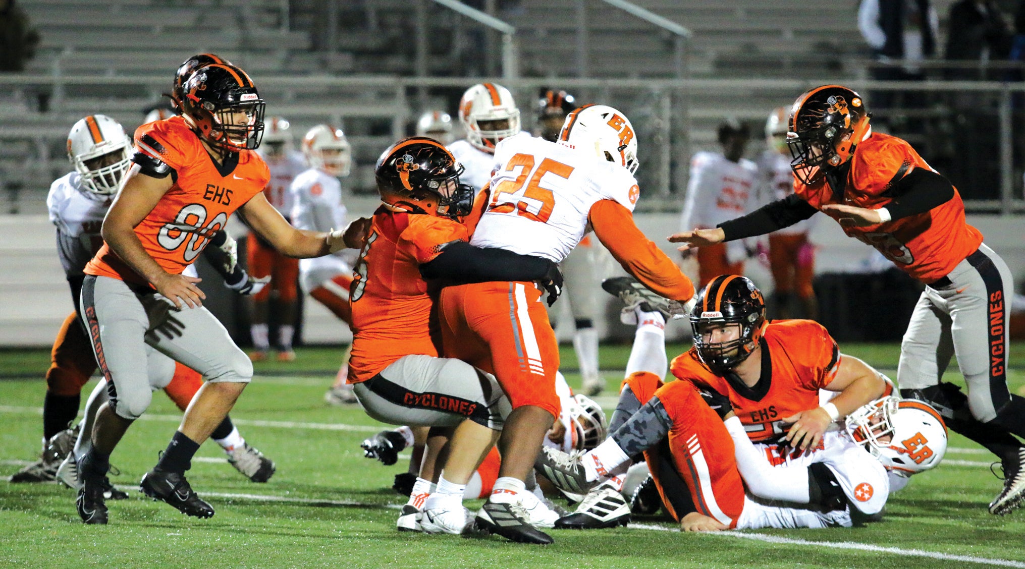 TSSAA Class 4-A Football Championship - Round One Cyclones flatten East ...