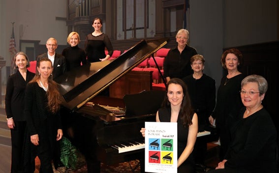 Four Pianos In Praise Concert will benefit Isaiah 117 House - www