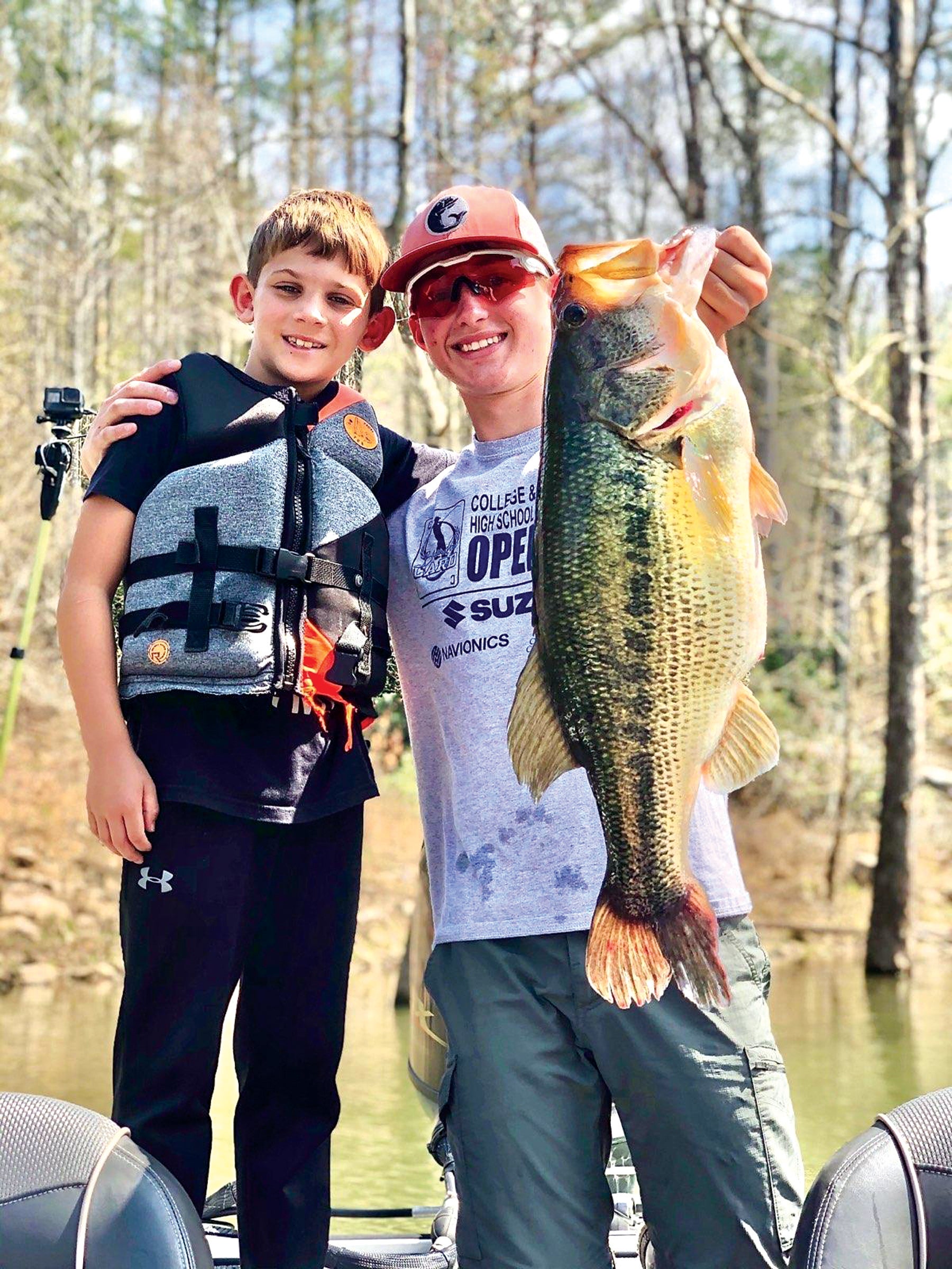 Pulling in a big lunker Howard continues to hit the jackpot on Watauga  Lake 