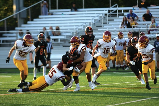 'Toppers down Cyclones in junior varsity football action - www ...