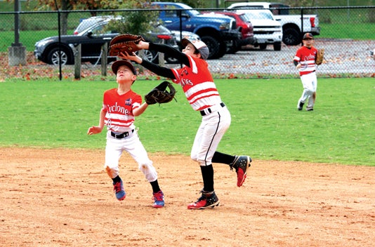 Bringing their season to an end... Cyclone 8 and 9-under baseball teams ...