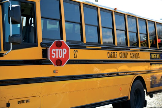 Honoring a fallen brother... Carter County bus drivers gather in ...