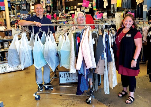 Supporting The Back To School Bash Donation From Factory Connection Helps With Clothing Shoes Www Elizabethton Com Www Elizabethton Com