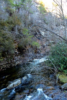 Hiking the trails... Laurel Falls trail provides a comfortable hike ...