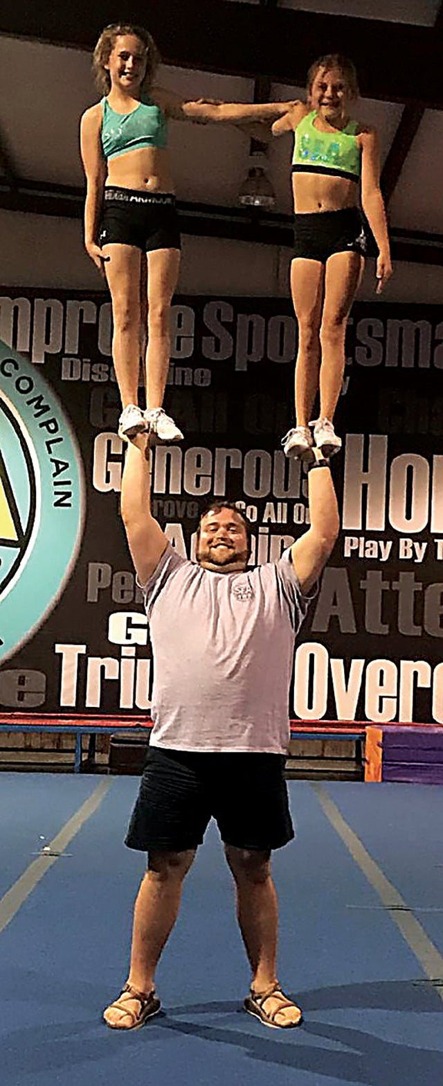 When men pick up the pom-poms: All-male cheerleading team hope to challenge  gender norms 