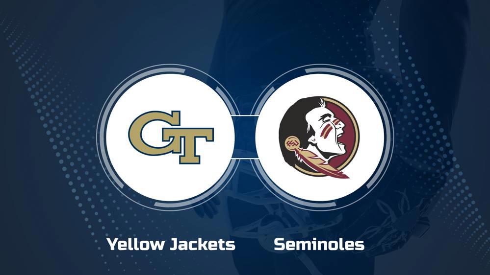 Where to Watch Georgia Tech vs. Florida State on TV or Streaming Live - August 24