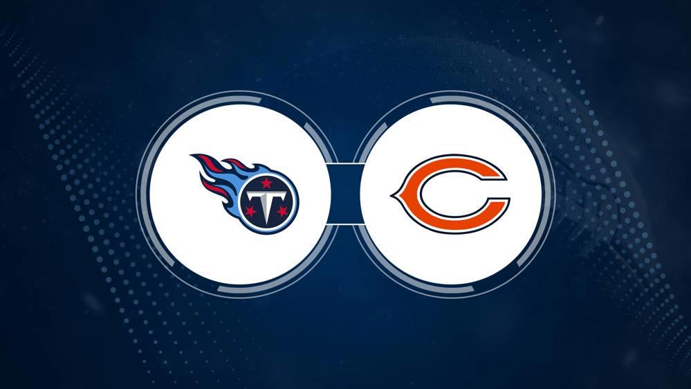 Best Bets, Odds for the Titans vs. Bears Game – Week 1