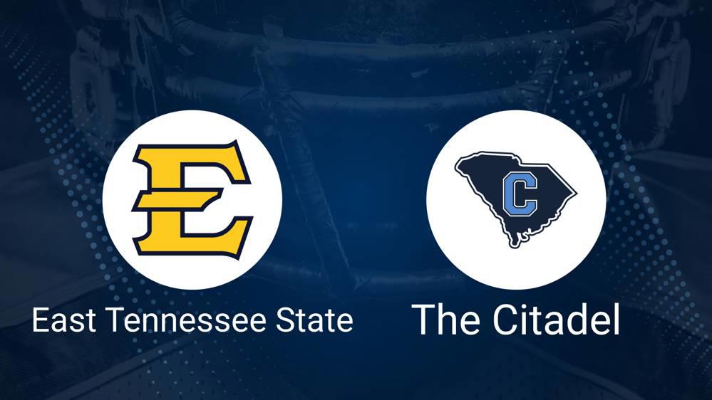 Best Bets, Predictions & Odds for the The Citadel vs. East Tennessee State Game – Saturday, Sept. 28