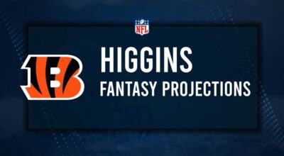 Tee Higgins Fantasy Projections: Week 3 vs. the Commanders