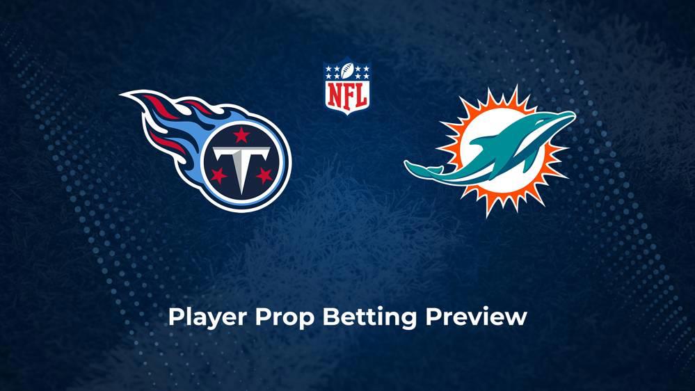 Titans vs. Dolphins Player Props & Odds – Week 4