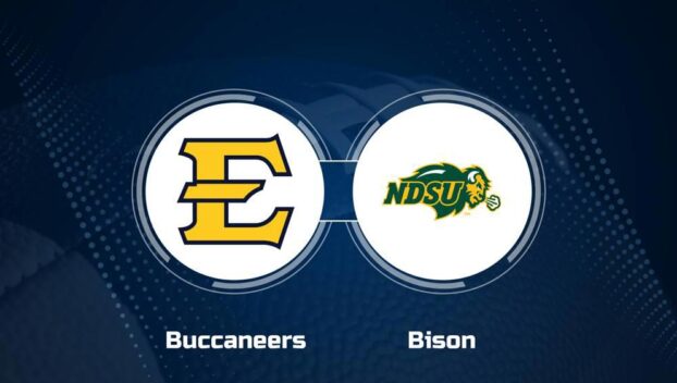 Where to Watch East Tennessee State vs. North Dakota State on TV or Streaming Live - Sept. 14