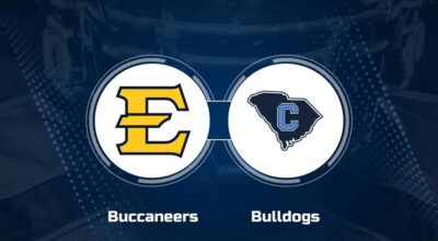 Where to Watch East Tennessee State vs. The Citadel on TV or Streaming Live - Sept. 28