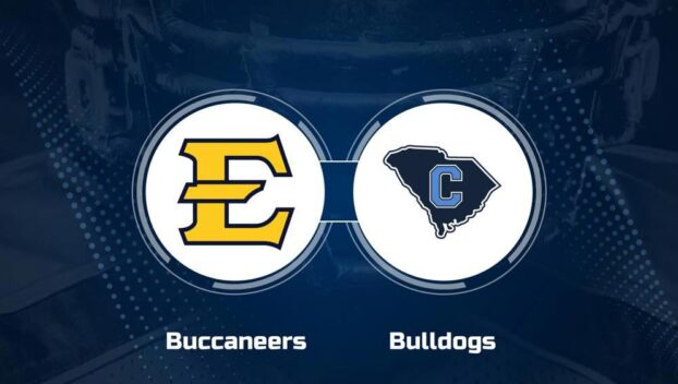 Where to Watch East Tennessee State vs. The Citadel on TV or Streaming Live - Sept. 28