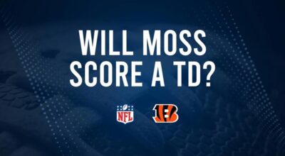 Will Zack Moss Score a Touchdown Against the Patriots in Week 1?