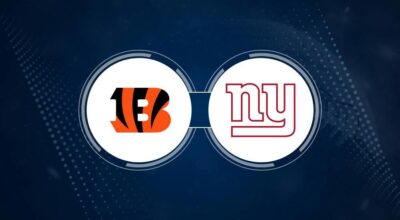 Best Bets, Odds for the Bengals vs. Giants Sunday Night Football Game – Week 6