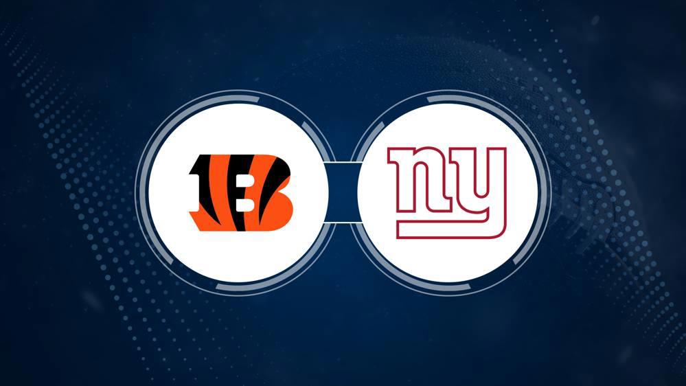 Best Bets, Odds for the Bengals vs. Giants Sunday Night Football Game – Week 6