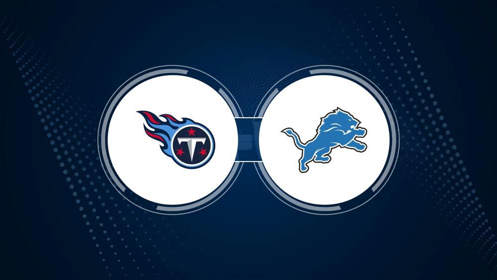 Best Bets, Odds for the Titans vs. Lions Game – Week 8