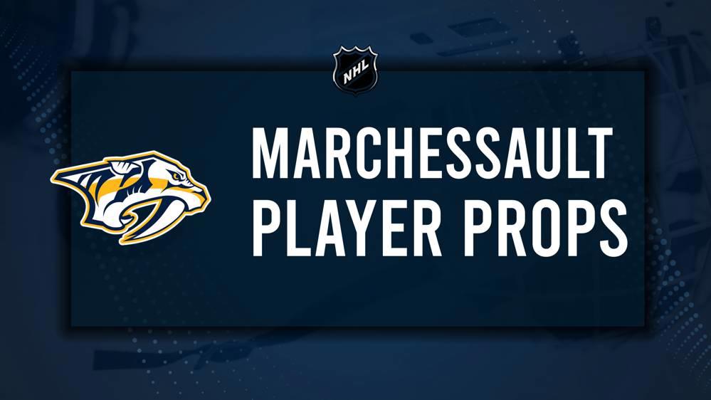 Jonathan Marchessault Player Prop Bets for the Predators vs. Red Wings Game - October 19