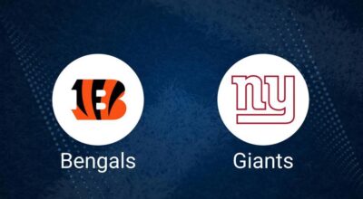 Where to Watch Bengals vs. Giants on TV or Streaming Live - Oct. 13