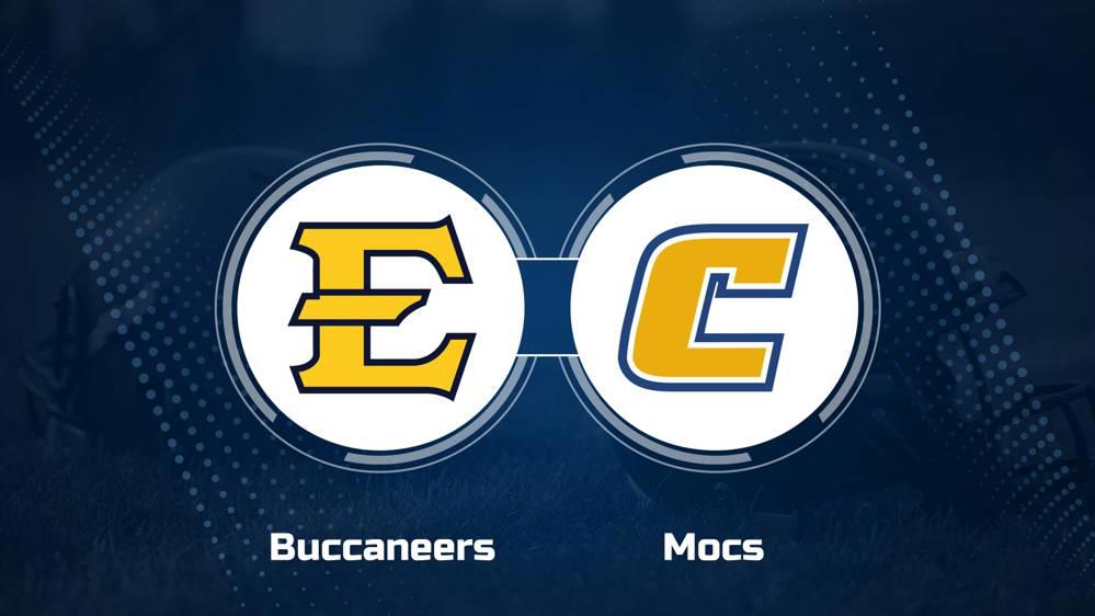 Where to Watch East Tennessee State vs. Chattanooga on TV or Streaming Live - Oct. 5