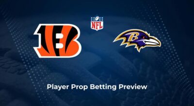 Bengals vs. Ravens Player Props & Odds – Week 10