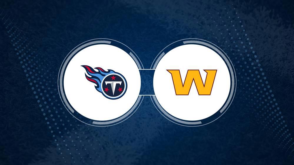 Best Bets, Odds for the Titans vs. Commanders Game – Week 13