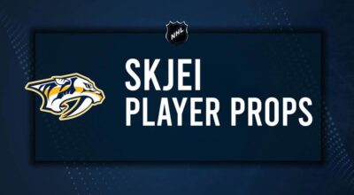 Brady Skjei Player Prop Bets for the Predators vs. Avalanche Game - November 11