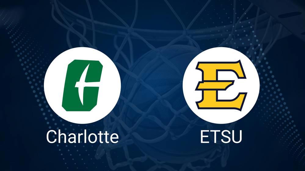 Charlotte vs. East Tennessee State Basketball Tickets - Wednesday, November 27