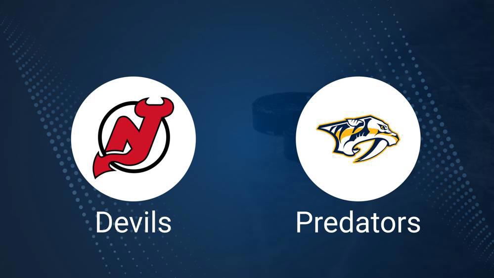 Devils vs. Predators Injury Report Today - November 25