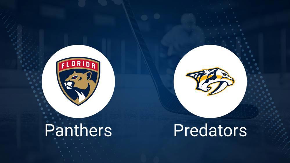 Panthers vs. Predators Injury Report Today - November 7