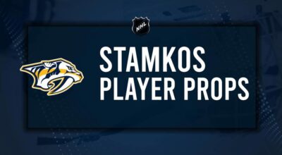 Steven Stamkos Player Prop Bets for the Predators vs. Avalanche Game - November 2