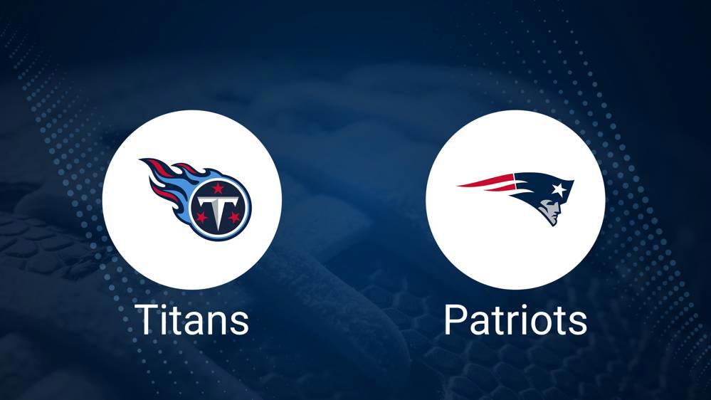 Titans vs. Patriots Predictions & Picks: Odds, Moneyline, Spread - Week 9