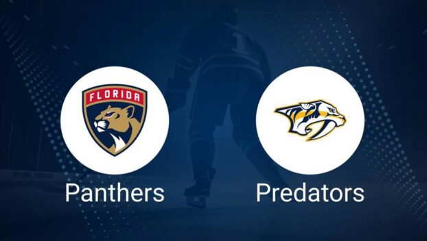 Where to Watch Florida Panthers vs. Nashville Predators on TV or Streaming Live - November 7