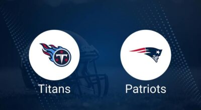 Where to Watch Titans vs. Patriots on TV or Streaming Live - Nov. 3