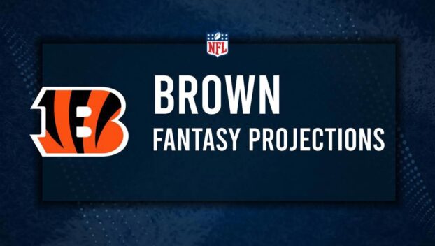 Chase Brown Fantasy Projections: Week 15 vs. the Titans