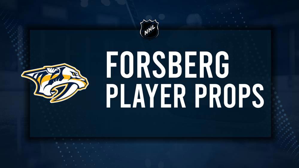 Filip Forsberg Player Prop Bets for the Predators vs. Kings Game - December 21