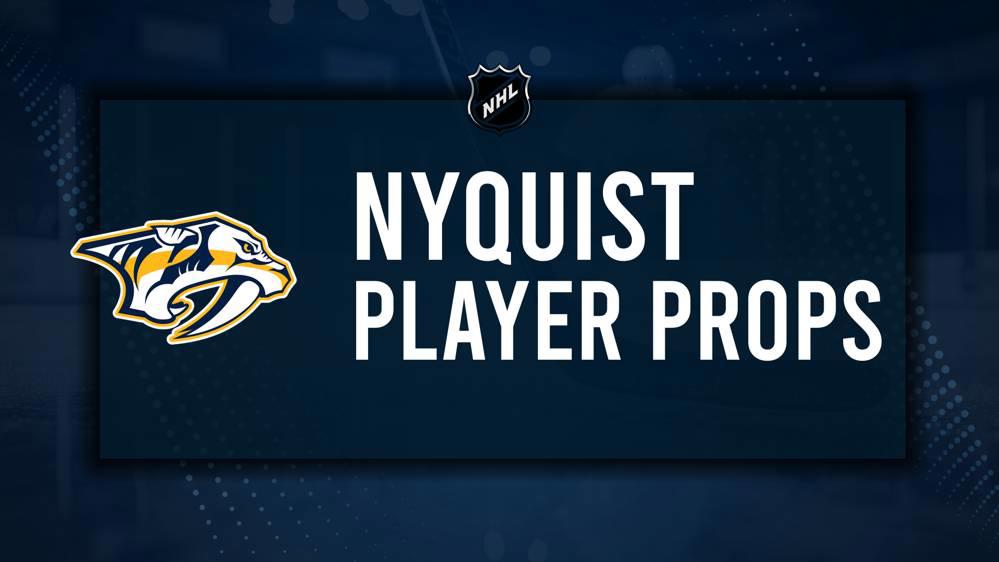 Gustav Nyquist Player Prop Bets for the Predators vs. Blues Game - December 27