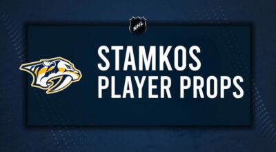 Steven Stamkos Player Prop Bets for the Predators vs. Rangers Game - December 17