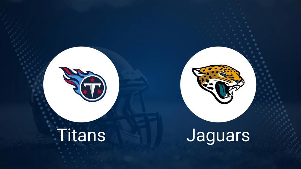 Titans vs. Jaguars: Odds, Moneyline, and Spread - Week 14