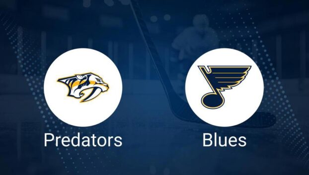 Where to Watch Nashville Predators vs. St. Louis Blues on TV or Streaming Live - December 27