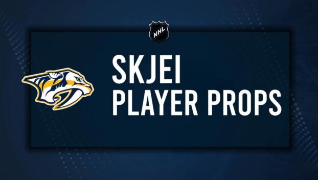 Brady Skjei Player Prop Bets for the Predators vs. Capitals Game - January 11