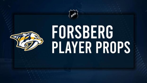 Filip Forsberg Player Prop Bets for the Predators vs. Blackhawks Game - January 16