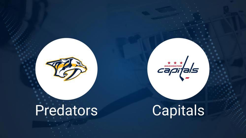 How to Pick the Predators vs. Capitals Game with Odds, Spread, Betting Line and Stats – January 11