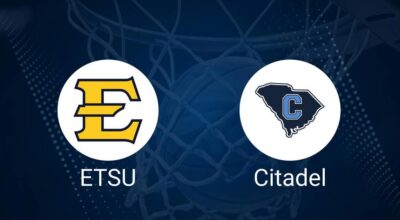 How to Watch East Tennessee State vs. Citadel on TV or Live Stream - January 11