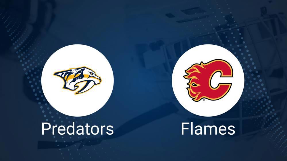 Predators vs. Flames Injury Report Today - January 4